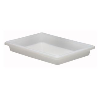 Food Box Full Size 3 1/2" Deep White