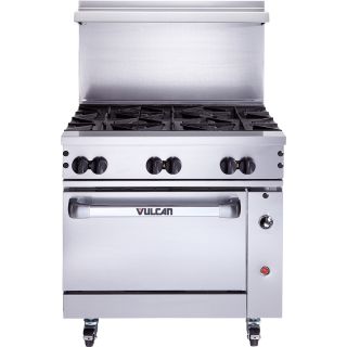 Range 36" 6 Burner 1 Oven Natural Gas