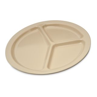 Compartment Plate 10" Tan