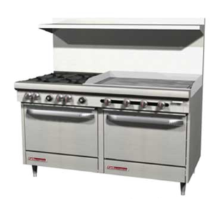 Range 60" 6 Burner 24" Griddle Natural