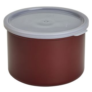 Crock 1.5 Quart with Lid Brown
