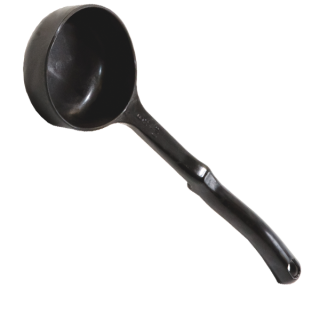Portion Control Utensil 8 oz Solid Black