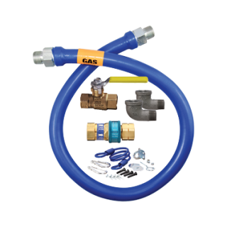 Gas Quick Disconnect Kit 1/2" x 48"