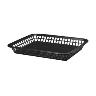 Basket 12" x 9" Rectangular Plastic