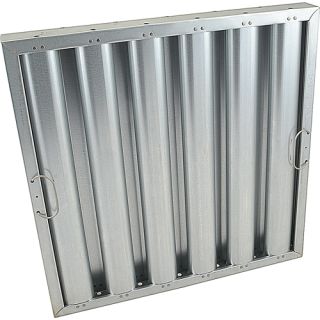 Hood Filter 20" x 20" x 2" Aluminum