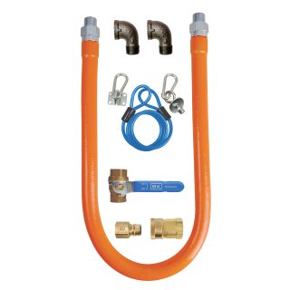 Gas Quick Disconnect Kit 3/4" x 48"