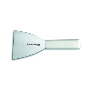Scraper 4", White Handle