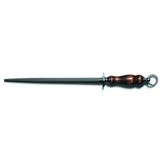Butcher Steel 14", Wood Handle