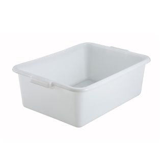 Tote Box 21-1/2" x 15" x 7" White