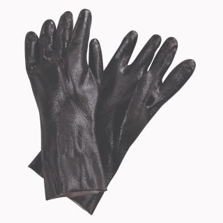 Glove Dishwashing 18" Black Rubber