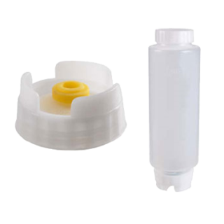 Squeeze Bottle 16 oz FIFO Clear