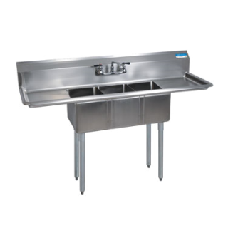Sink 3 Compartment 14" x 16"