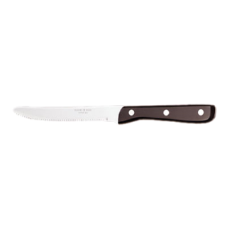 Steak Knife 5" Blade Black Handle