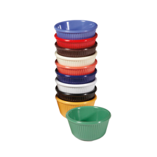 Ramekin 4 oz Fluted Ivory