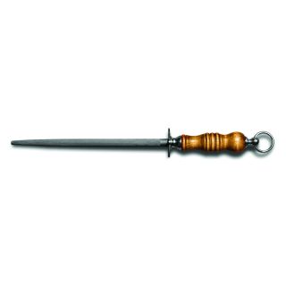 Butcher Steel 12", Wood Handle