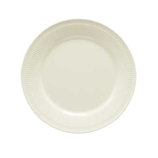 Plate 9" White Plastic