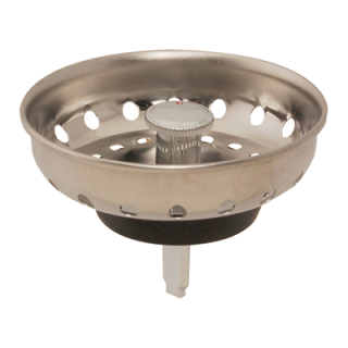 Sink Basket 3 1/2" Drain SS
