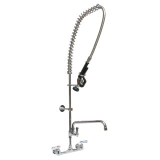 Pre-Rinse with Faucet 8" O.C. Splash Mt
