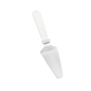 Pie Knife 11", White Handle