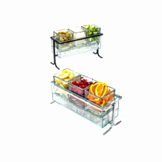 Condiment Jar Caddy 9" High Holds