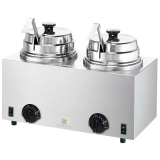 Food Warmer Topping with Ladles