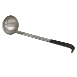 Ladle 8 oz Black Kool-Touch Handle