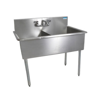 Sink 2 Compartment 21" x 36"