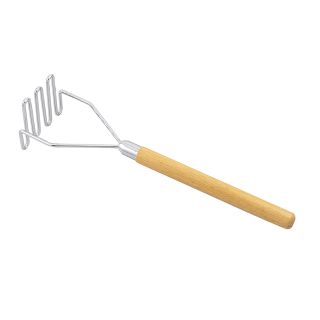 Potato Masher 23" Wood Hdl Square