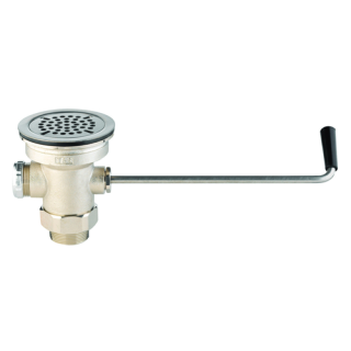 Lever Twist Waste 3 1/2" w/ 2"