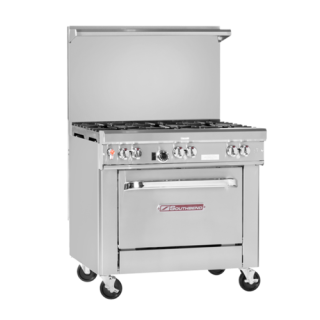 Range 36" 2 Burner 1 Oven Natural Gas