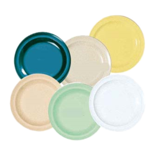 Plate 9" Tan Plastic