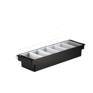 Condiment Holder with (6) 1 Pint Inserts