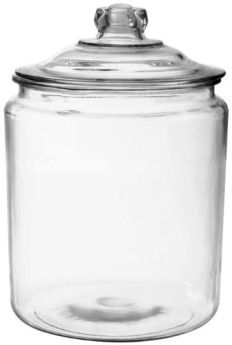 Storage Jar with Cover 1/2 Gallon