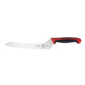 Bread Knife 9" Offset Red Handle