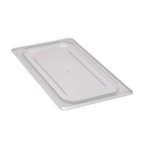 Food Pan Cover Third Size Clear Flat