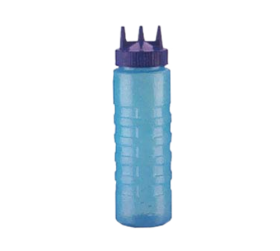 Squeeze Bottle Tri Tip 24 oz Purple
