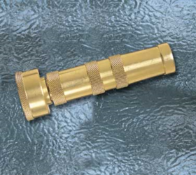 Hot Water Hose Nozzle Twist Type Brass