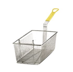 Fry Basket with Yellow Cool Touch Handle