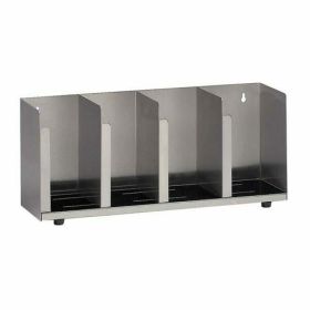 Lid/Cup Organizer 4 Section SS