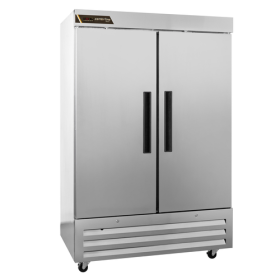 Refrigerator 2 Door SS Front w/ Casters