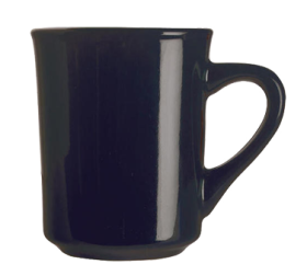 Mug 8 1/2 oz Black