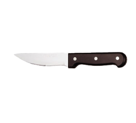 Steak Knife Jumbo 5", Black Handle