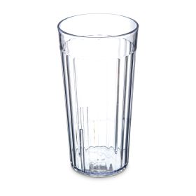 Tumbler 16 oz Fluted Clear