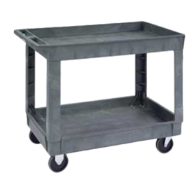 Cart 2 Shelf 36" x 24" Gray