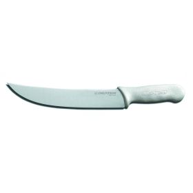 Cimeter Steak Knife 10", White Handle
