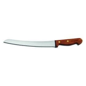 Bread Knife 10" Curved Wood Handle