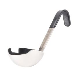 Ladle 4 oz with Black Kool-Touch Handle