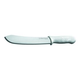 Butcher Knife 10", White Handle