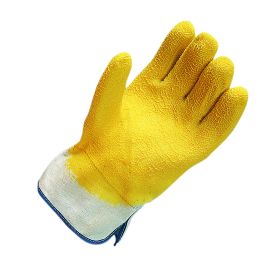 Glove Oyster Shucking Yellow Rubber