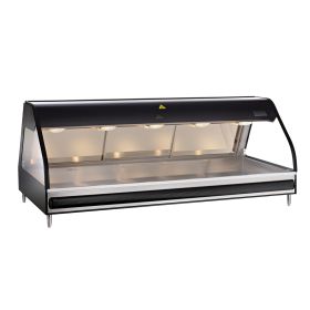 Heated Display Case 72" with Lights